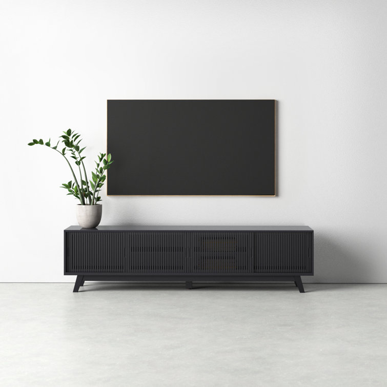 AllModern Burton 79 Media Console Reviews Wayfair